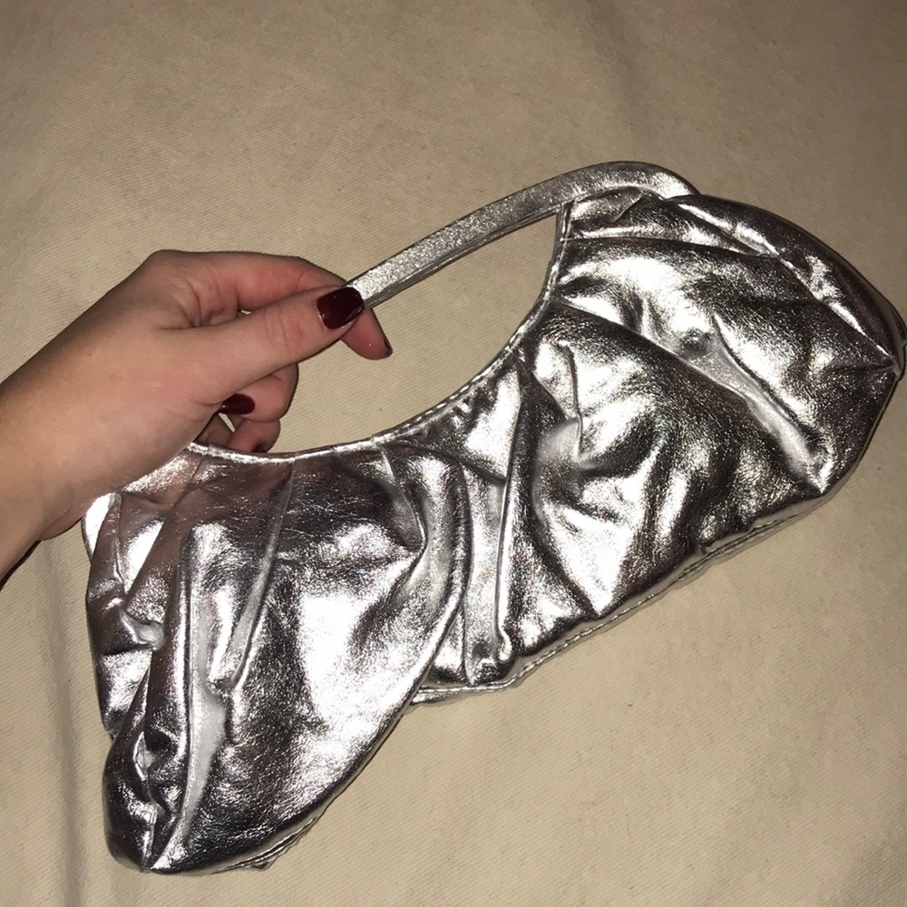 silver clutch